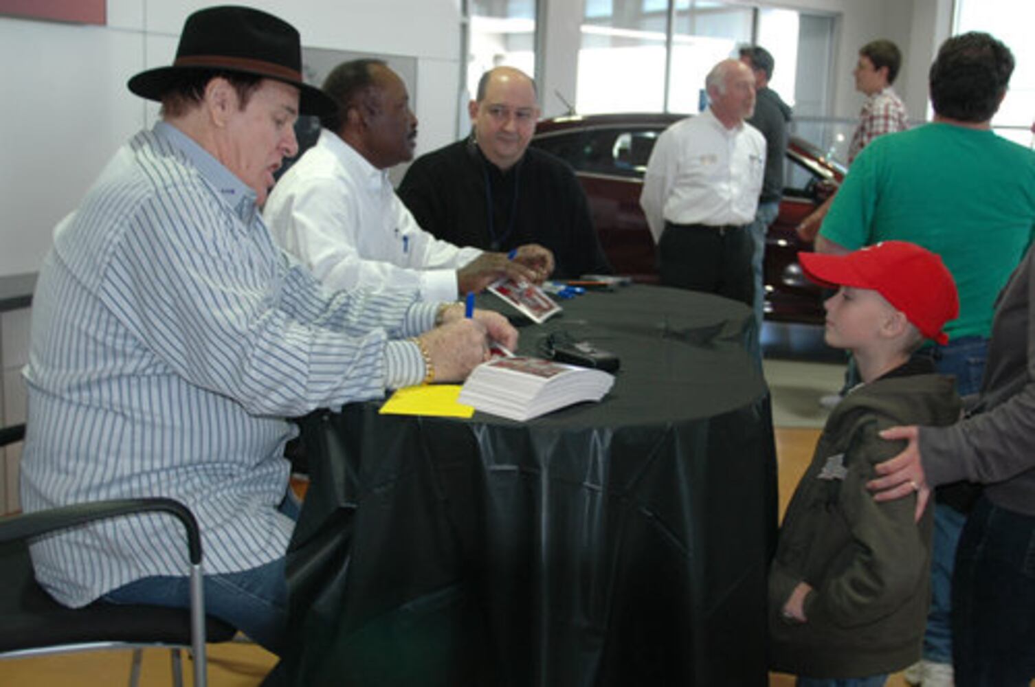 Rose/Morgan sign at Joe Morgan Honda