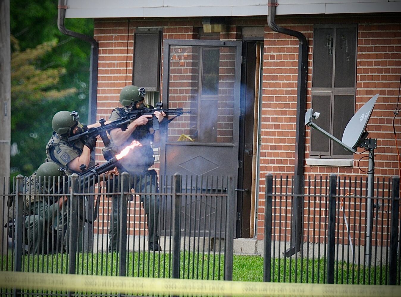Dayton Shooting SWAT Standoff