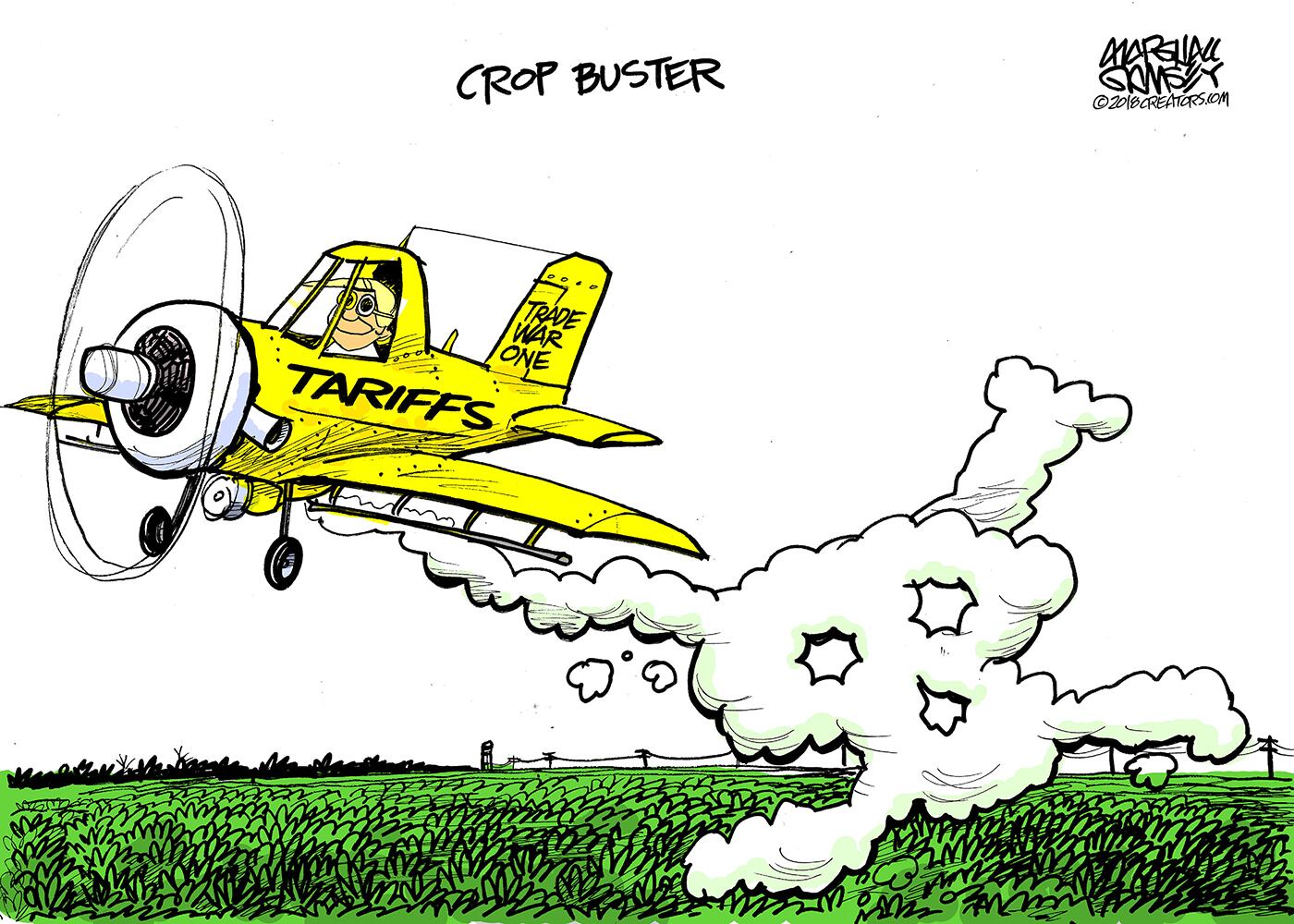 Week in cartoons: Facebook, tariffs and more