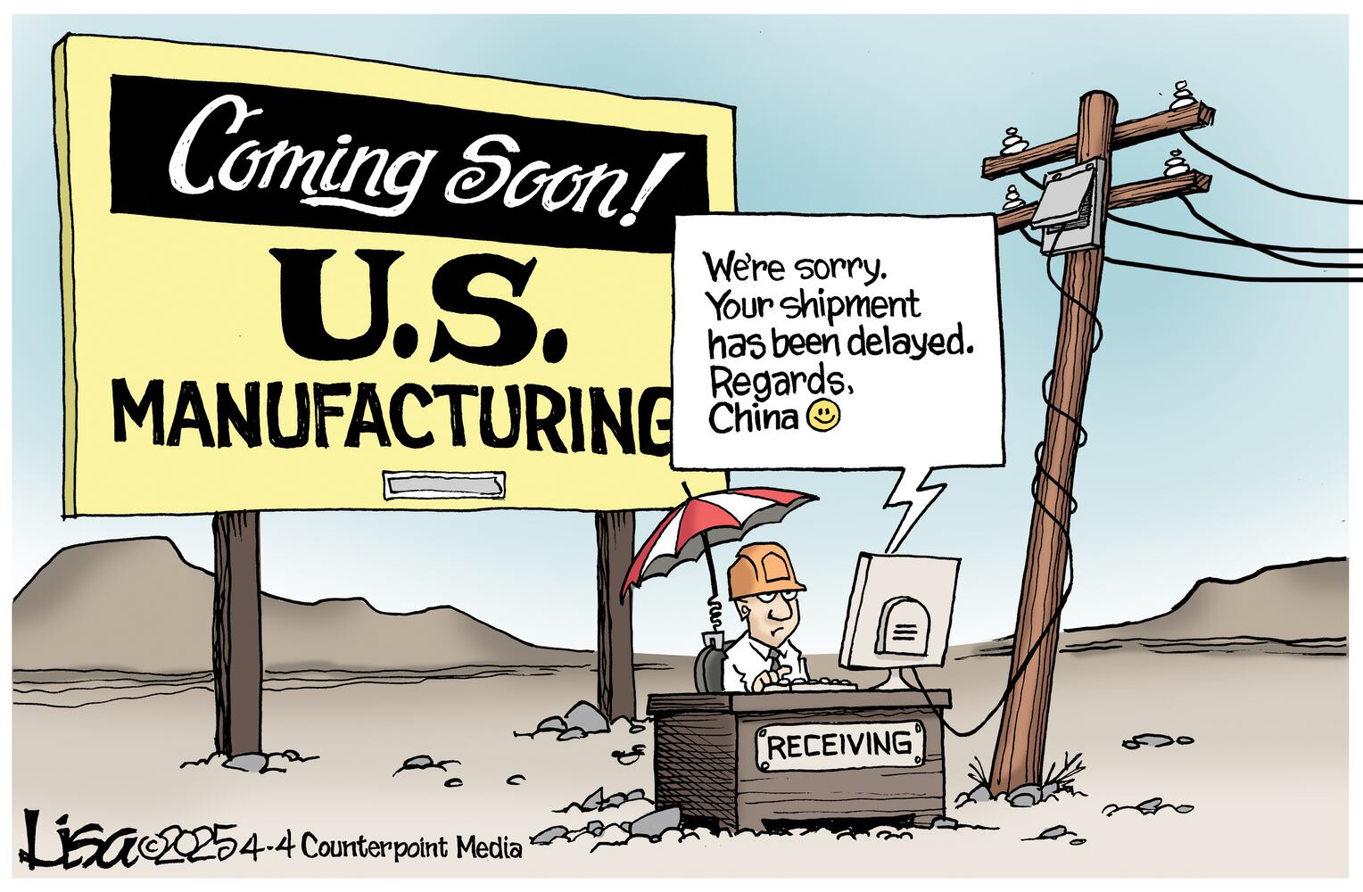 CARTOONS: Lisa Benson, April 5, 2025