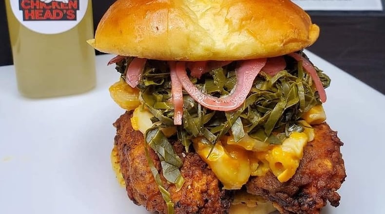 Chicken Head's Medusa sandwich