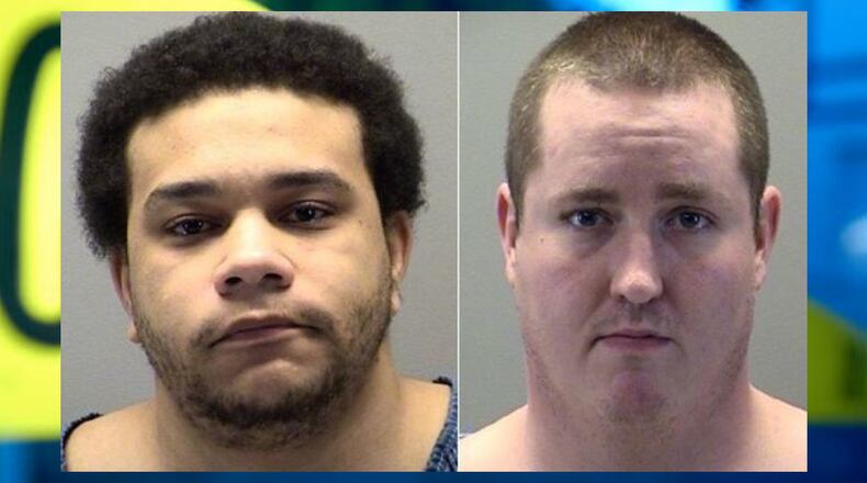 Dorian A. Barnhart, left, and Jason B. Churchill