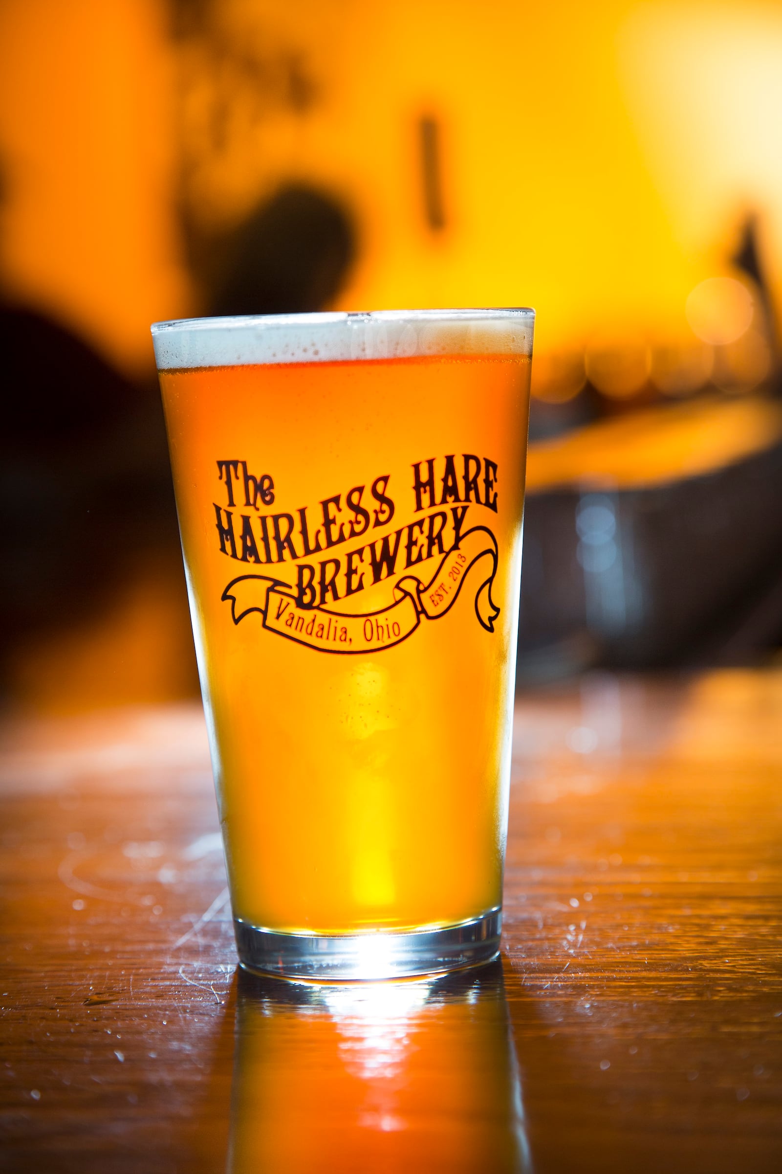 Hairless Hare's “Rye the Hell Knot” started out as one of the founder’s home brews. “It became a hit from Day 1, and we have brewed this beer regularly since our opening in November 2013,” said co-founder Mike Legg. “When we run out, and we occasionally do, our patrons are quick to ask about its return.” JIM WITMER/CONTRIBUTING PHOTOGRAPHER