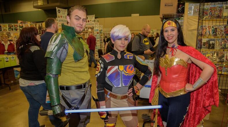 Gem City Comic Con was a weekend of dressing up as your favorite characters with friends, grabbing some comics or action figures for home, and spending the day with a community of comic creators and lovers. (Sierra Gelhot / STAFF)