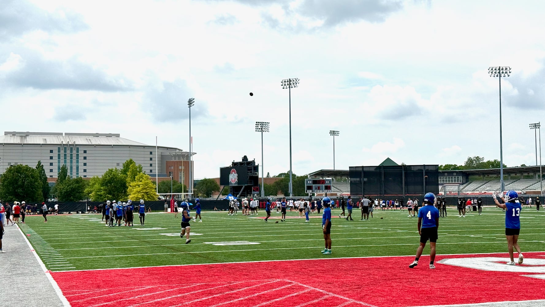 Dunbar football Ohio State Football 7 on 7
