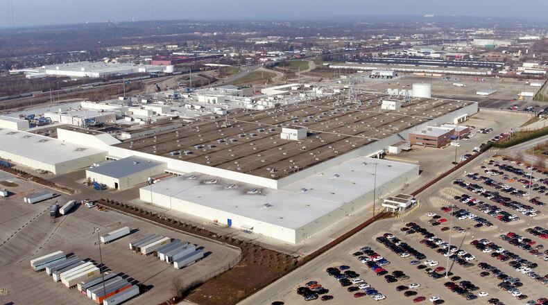 Fuyao Glass America began producing automotive windshield sets in late October 2015 and now employs about 2,300 workers in the former General Motors plant in Moraine. TY GREENLEES / STAFF