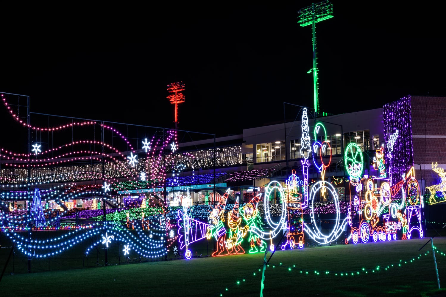 PHOTOS: Deck the Diamond at Day Air Ballpark