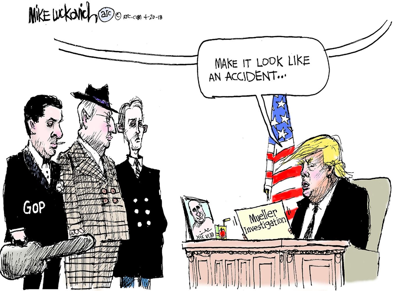 Week in cartoons: Barbara Bush, France's Macron and more