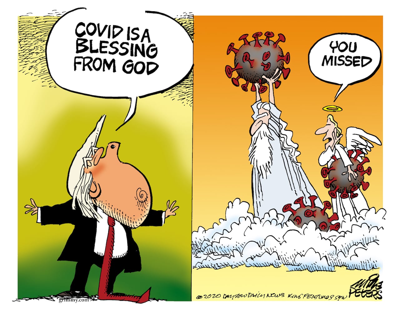 Week in cartoons: Trump's health, the fly and more