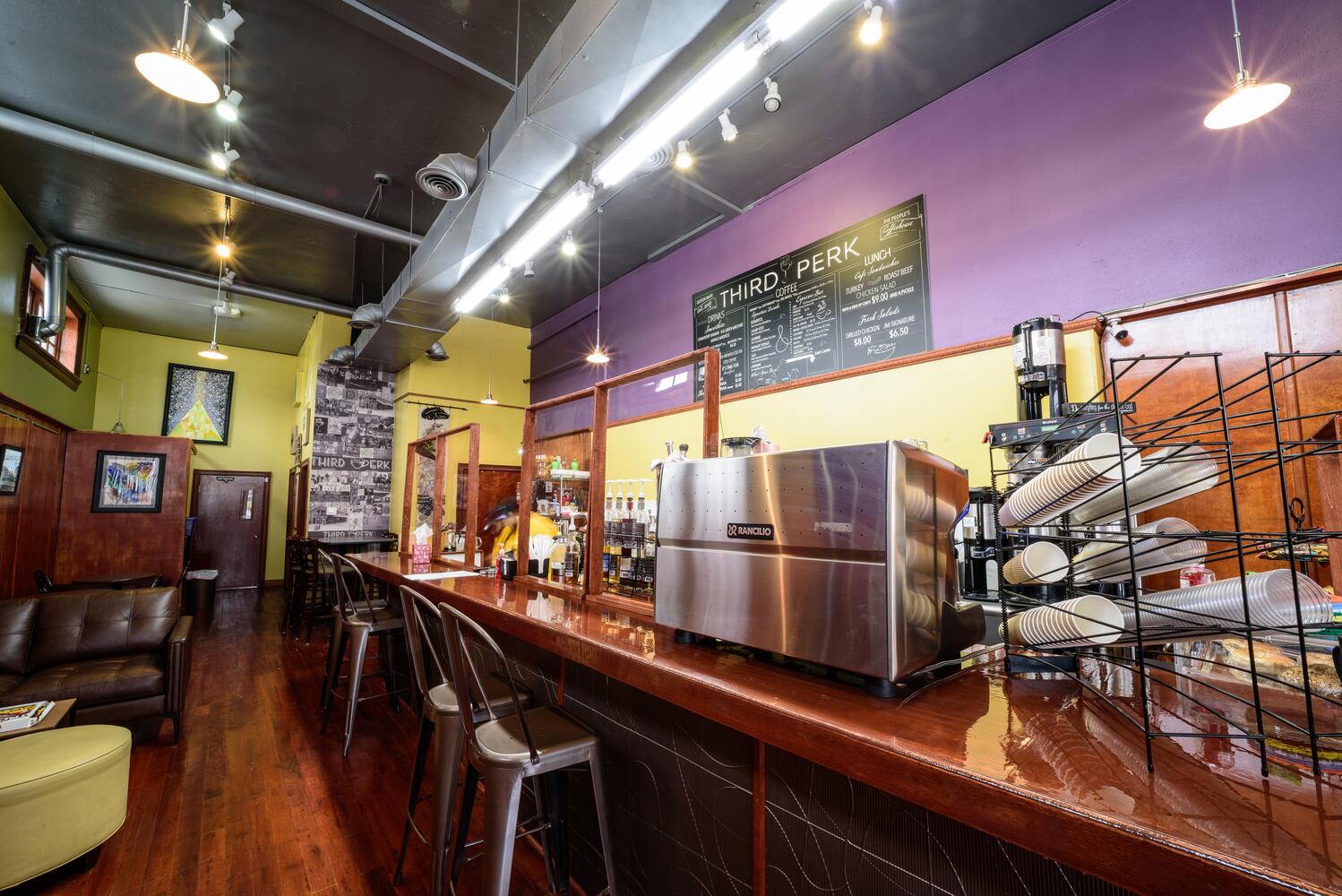 PHOTOS: A look inside Third Perk Coffeehouse & Wine Bar's new downtown Dayton location