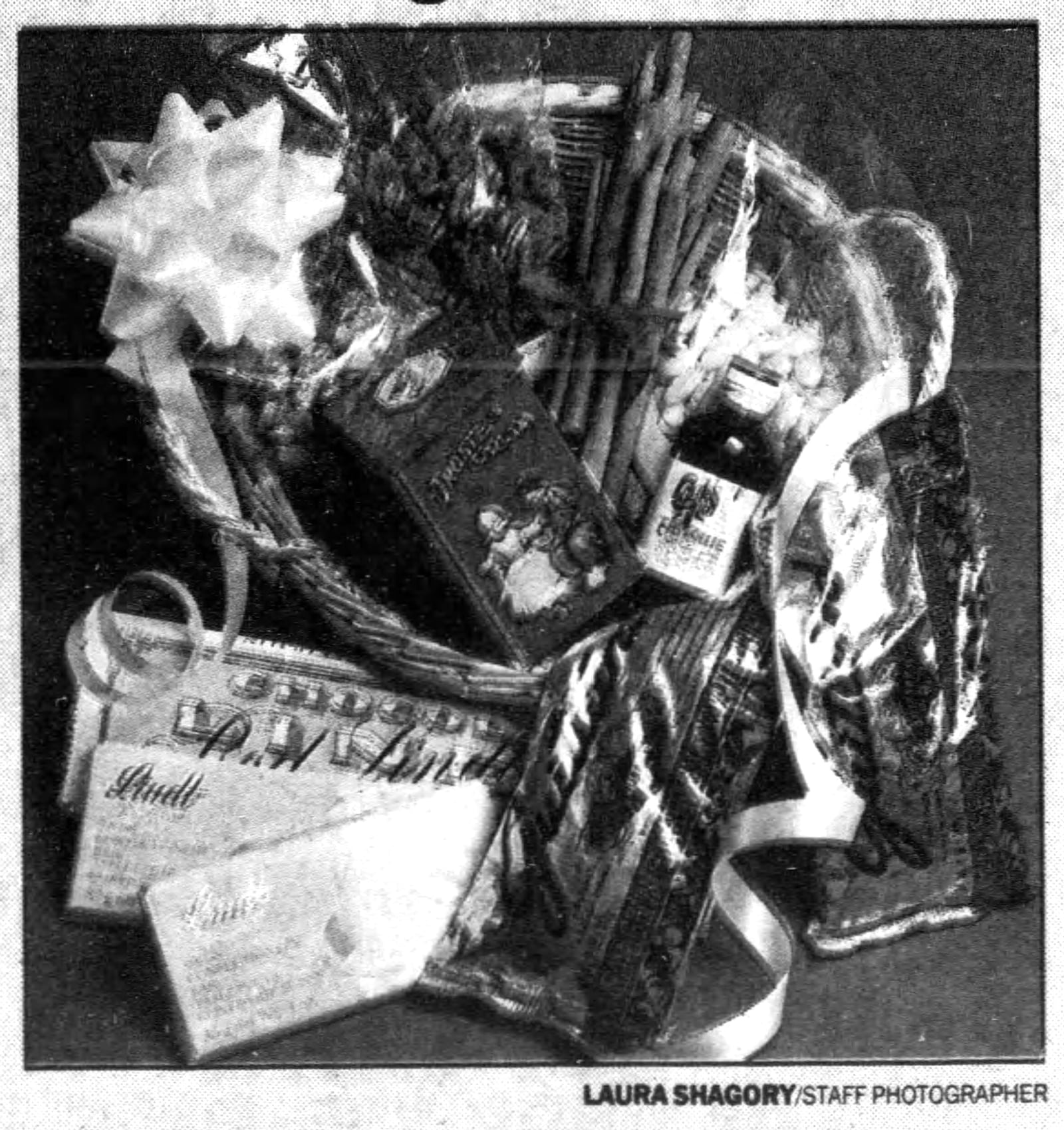 The grand prize winner of the Dayton Daily News Holiday Cookie Contest received a basket of premium baking ingredients. DAYTON DAILY NEWS ARCHIVES
