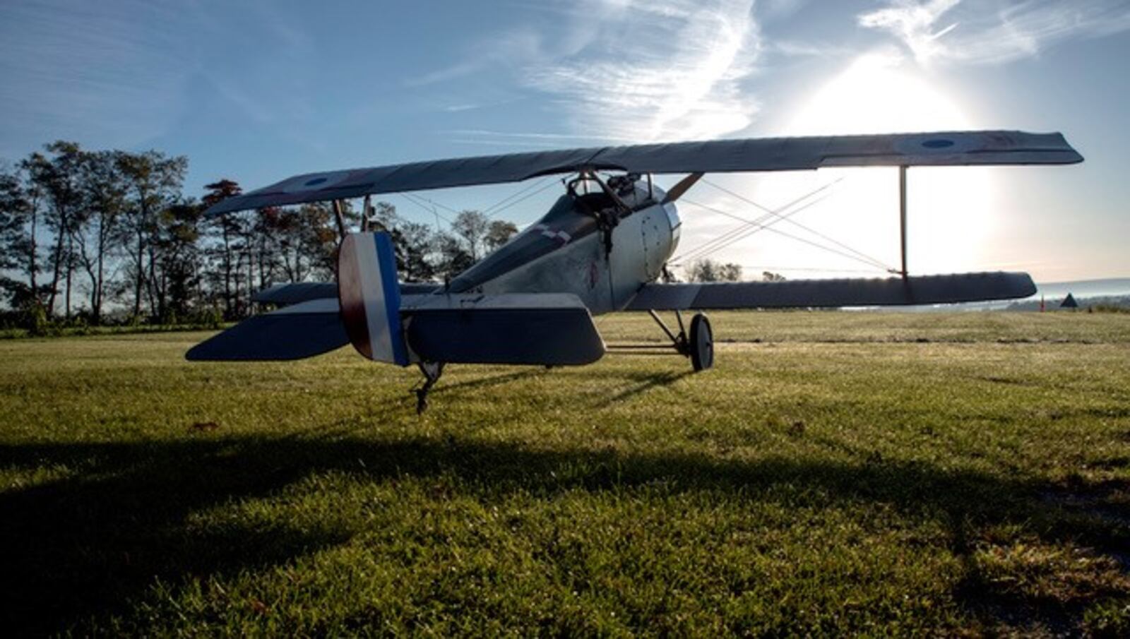 World War I replica aircraft used in the filming of The Lafayette Escadrille documentary.  DAN PATTERSON / SUBMITTED