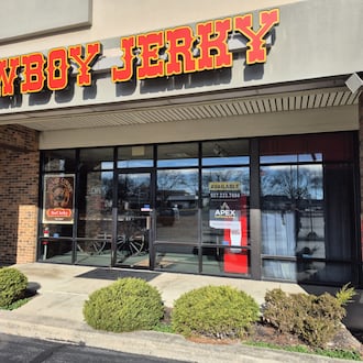 After 15 years in Centerville, No Name Cowboy Jerky Store will close operations on Saturday. MICHAEL KURTZ / STAFF