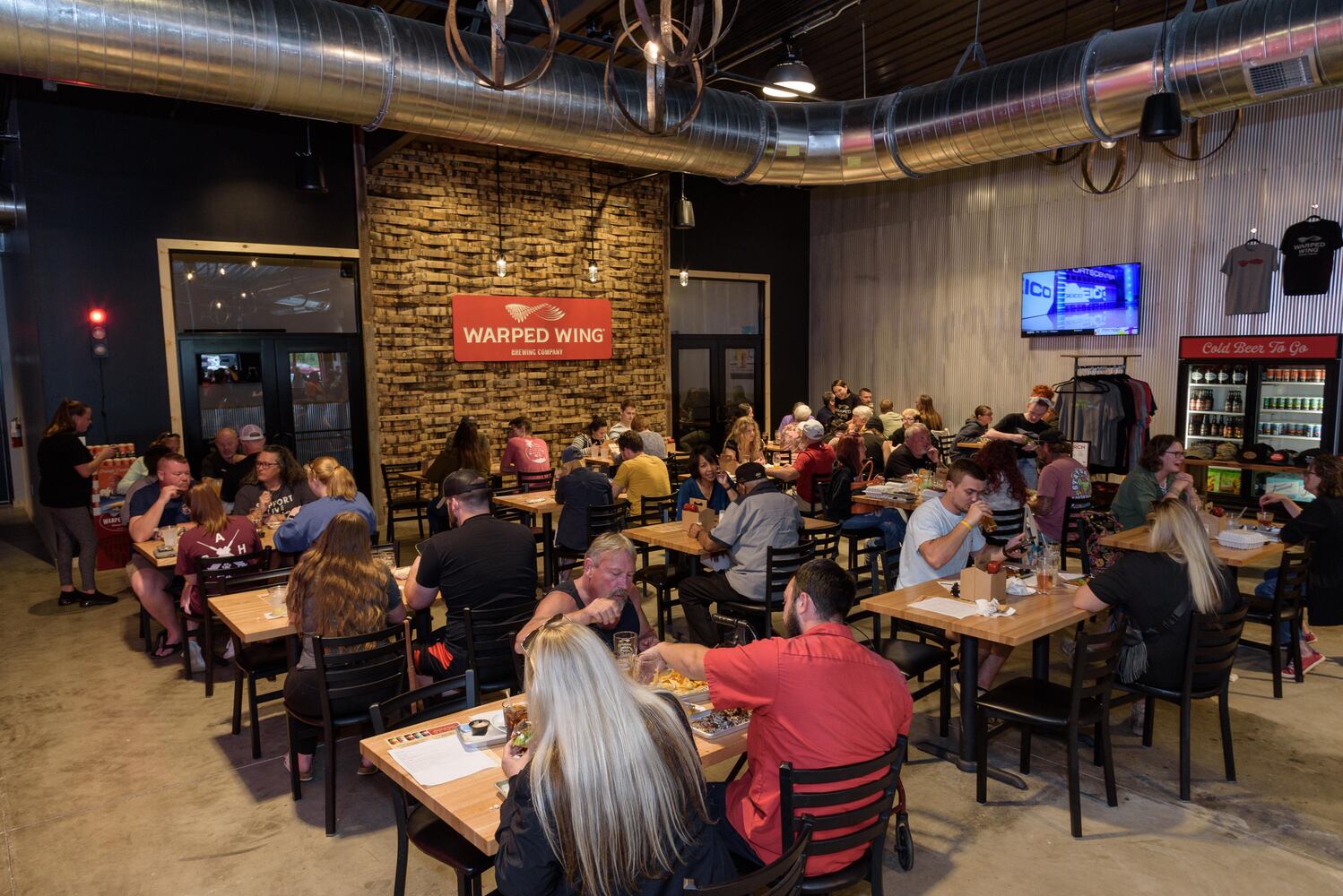 PHOTOS: Did we spot you at the grand opening of the new Warped Wing Brewery & Smokery in Huber Heights?