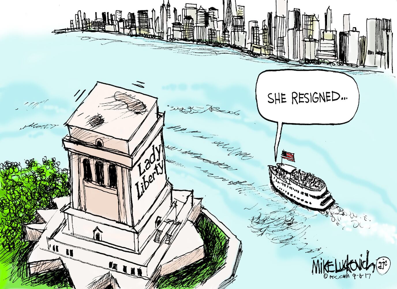 Today's cartoons 9/6