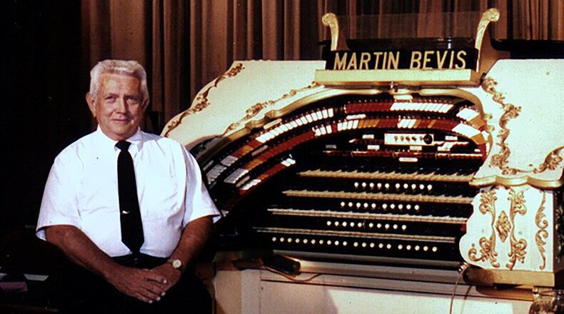 For 20 years organist Martin Bevis entertained summer crowds with his lively banter and live music. Four new organists will entertain audiences this summer. Submitted photo.