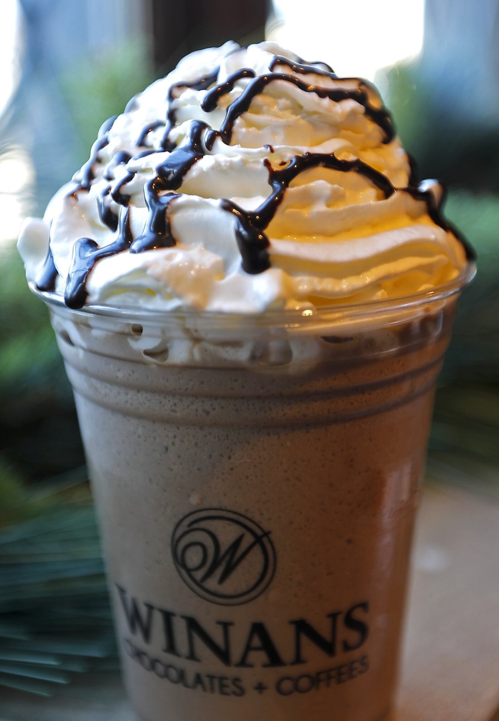 A coffee drink at Winans Chocolates and Coffees in downtown Springfield. BILL LACKEY/STAFF