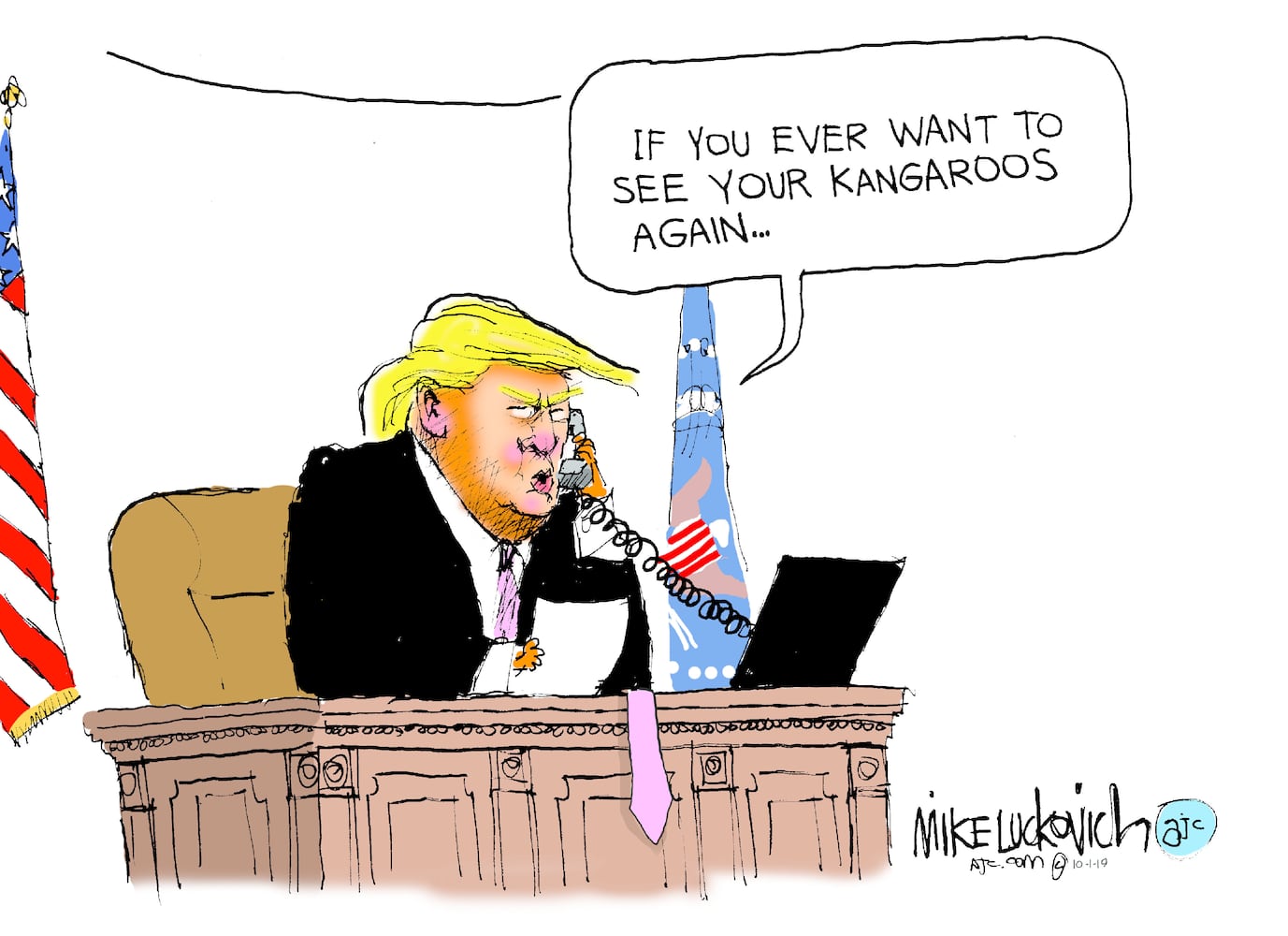 Week in cartoons: Trump, the whistleblower and more