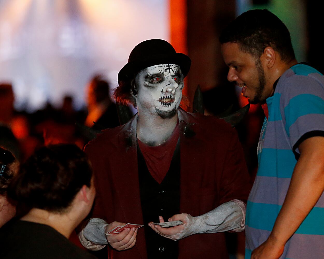 PHOTOS: The people (and creatures) we spotted at Land of Illusions first haunted weekend of the season