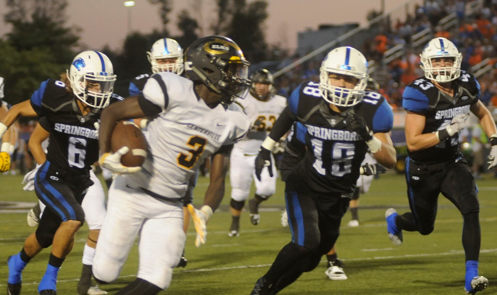 Centerville 28, Springboro 21
