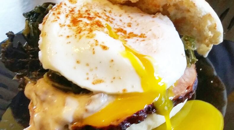 The Pa's Pork food truck is competing in the Thomas’ Breakfast Battle with its “The Smokestack." The breakfast sandwich will be served on Pa's Pork's truck every week it is in the competition.