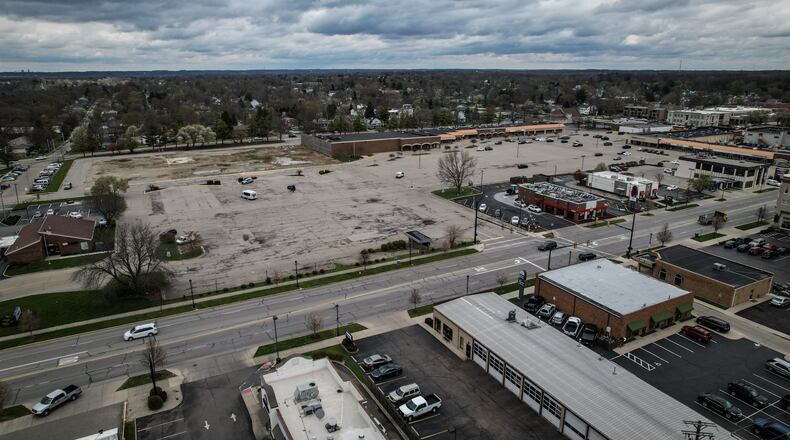 Xenia Town Square maybe in the planning stage for development in the future. JIM NOELKER/STAFF