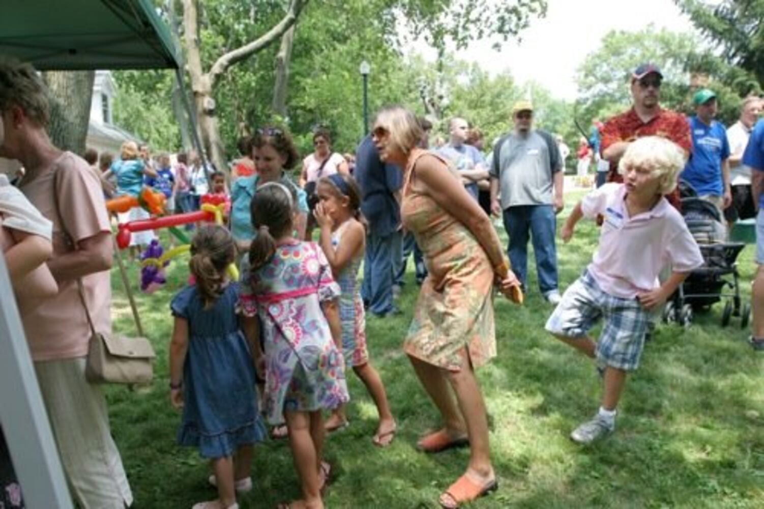 Mike Dewine's ice cream social