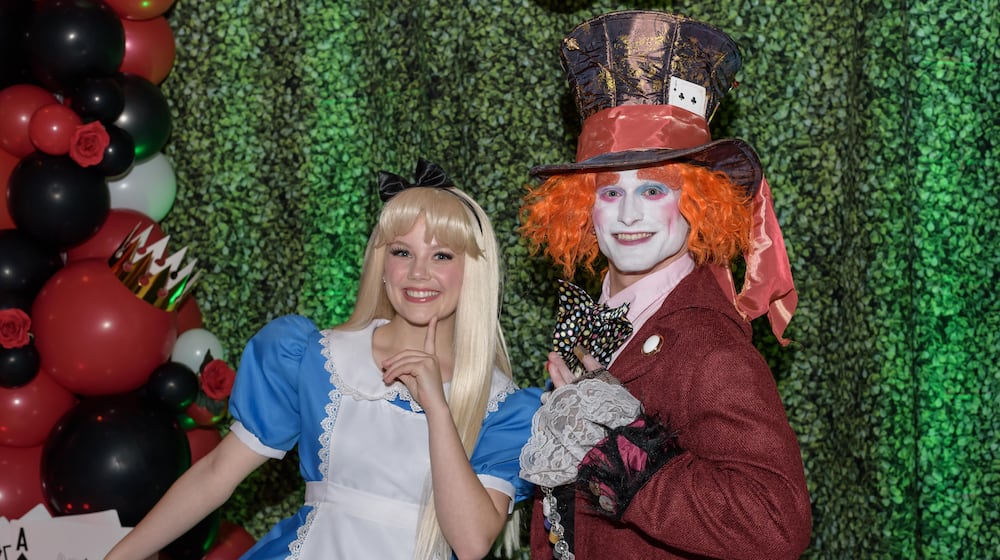 The eighth annual sold-out Dayton Adult Prom happened at the Dayton Arcade in downtown Dayton on Saturday, Feb. 28, 2026. Hosted by Liftoff Entertainment and Dayton Arcade Events, proceeds from the prom went to directly benefit Ronald McDonald House Charities Dayton. This year’s prom theme was “A Night in Wonderland” (Alice in Wonderland). TOM GILLIAM / CONTRIBUTING PHOTOGRAPHER