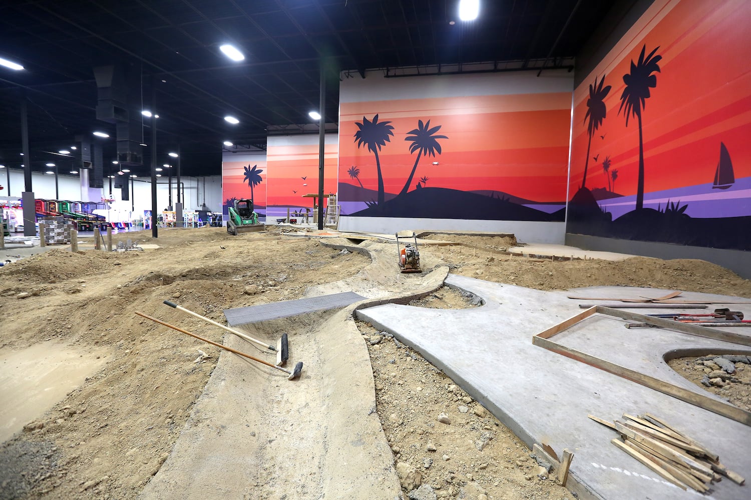 Sneak Peek: Scene75 prepares to reopen with new two-story carousel and indoor spin coaster