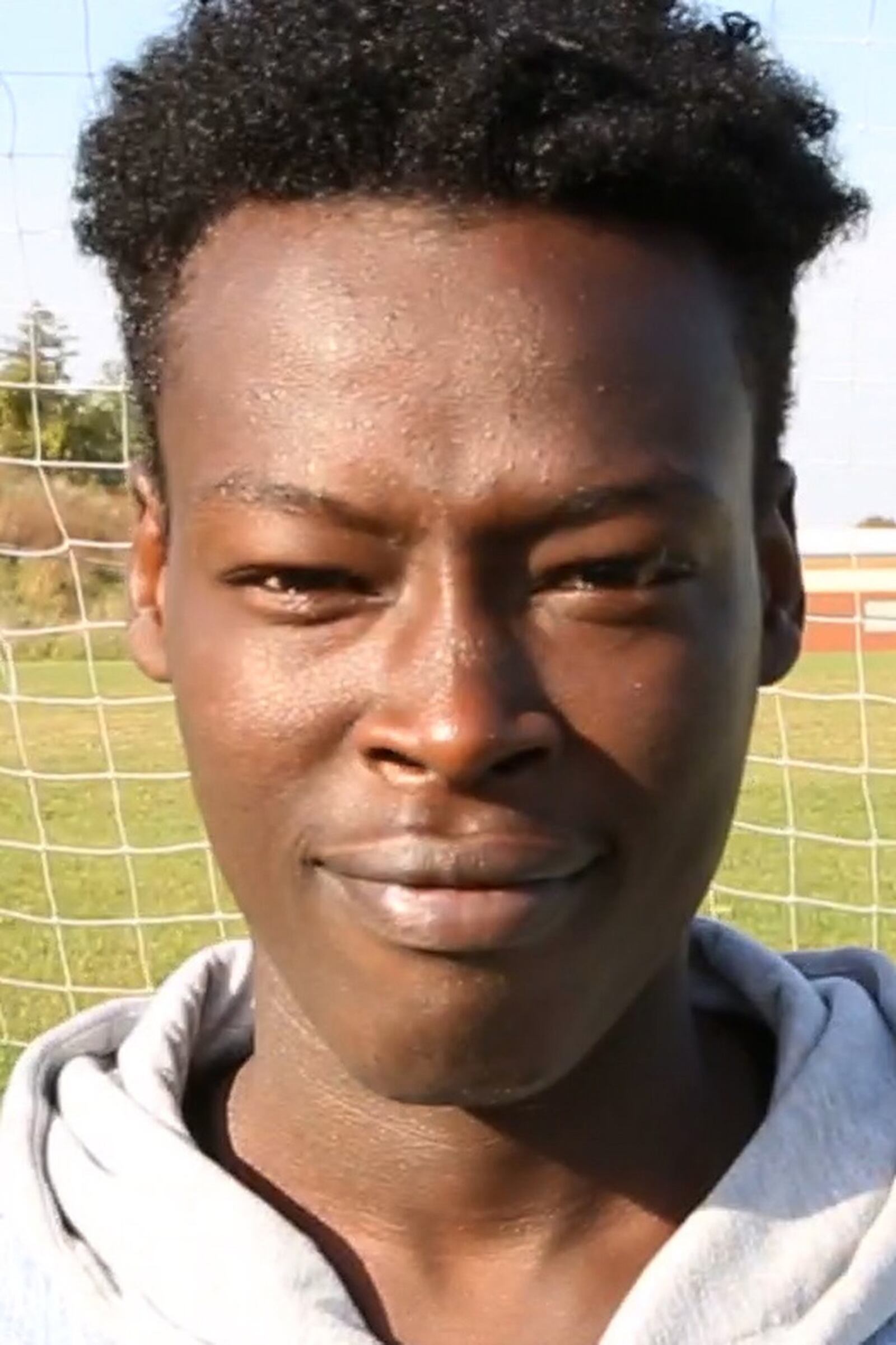 Mustafa Ibrahim, from Sudan, is a member of the Belmont High School Boys Soccer Team. TY GREENLEES / STAFF