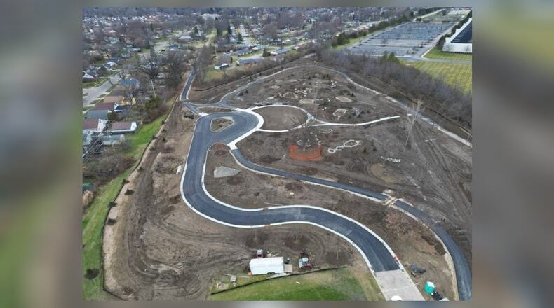 Construction started last year on the 19-acre Gentile Nature Park, a $2.48 million project targeted for completion this year. CONTRIBUTED