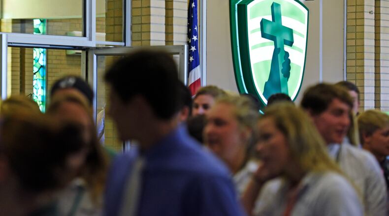 A promotional letter sent to private school families by Hamilton City Schools Superintendent Tony Orr left officials at Badin High School – the only non-public, Catholic high school in Hamilton – surprised and disappointed. STAFF FILE/2015