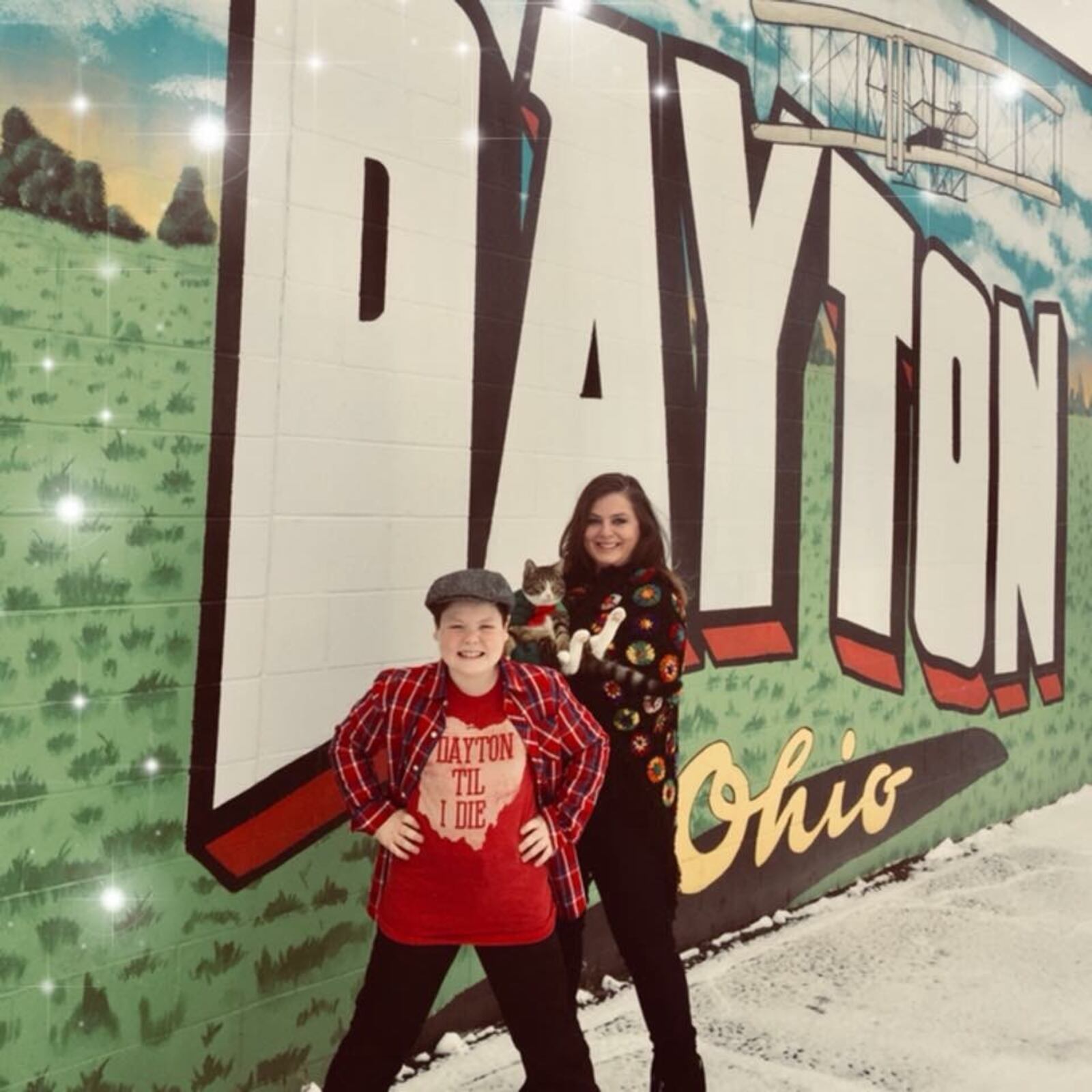 Daytonian of the Week Rachel Jansen. She is pictured with her son.