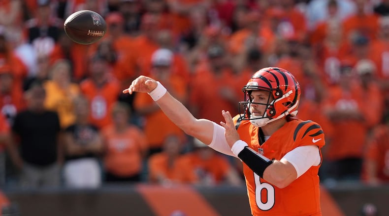 Jake Browning jugó ante los Jaguars | AP