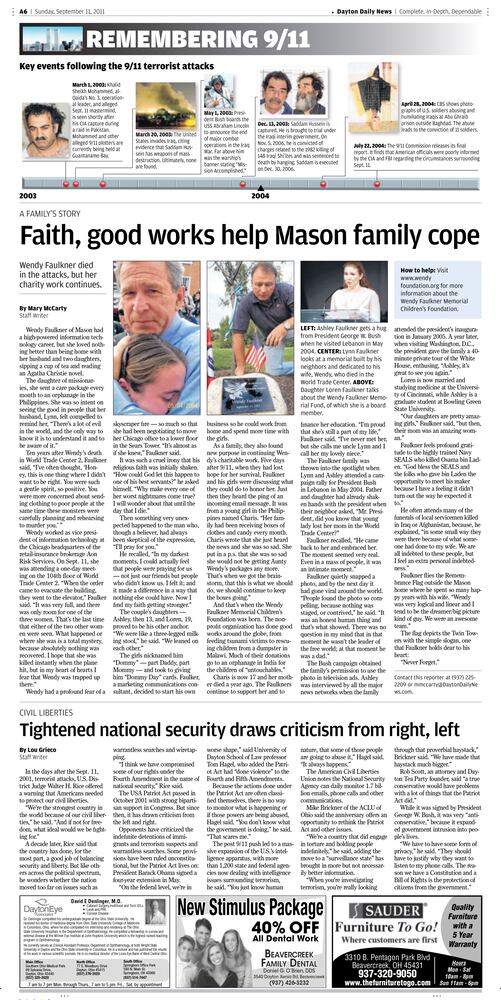 Sept. 11, 2011: A6 Dayton Daily News