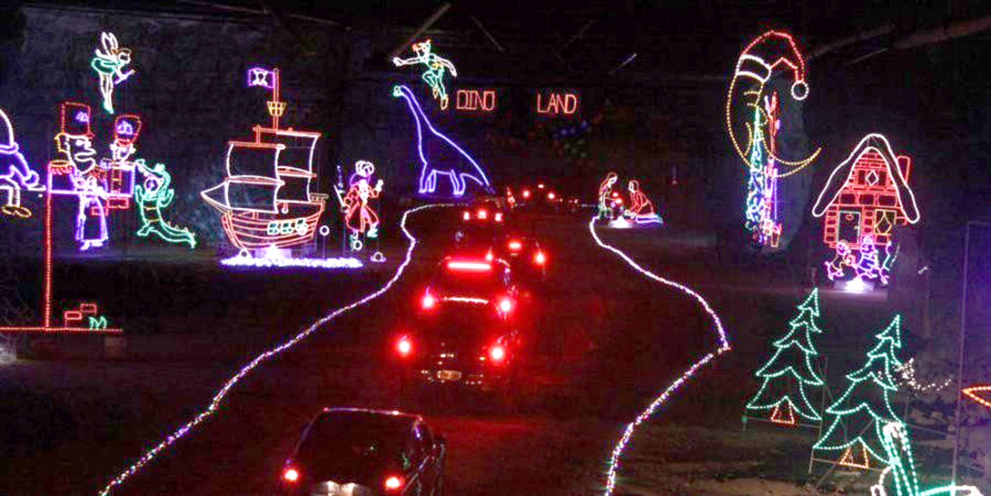 PHOTOS: The biggest and brightest holiday light show is underground