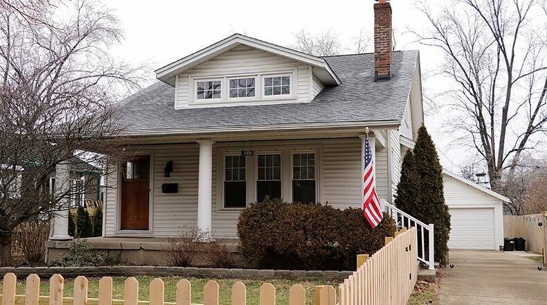 The renovated, vinyl-sided home has nearly 3,000 sq. ft. of living space, plus a finished basement. The second floor includes a bedroom suite, and the home also has as detached, 2-car garage. CONTRIBUTED PHOTO BY KATHY TYLER