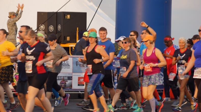 USAF Marathon Saturday Sept. 17, 2016. (Jordyn Huffman/Staff)