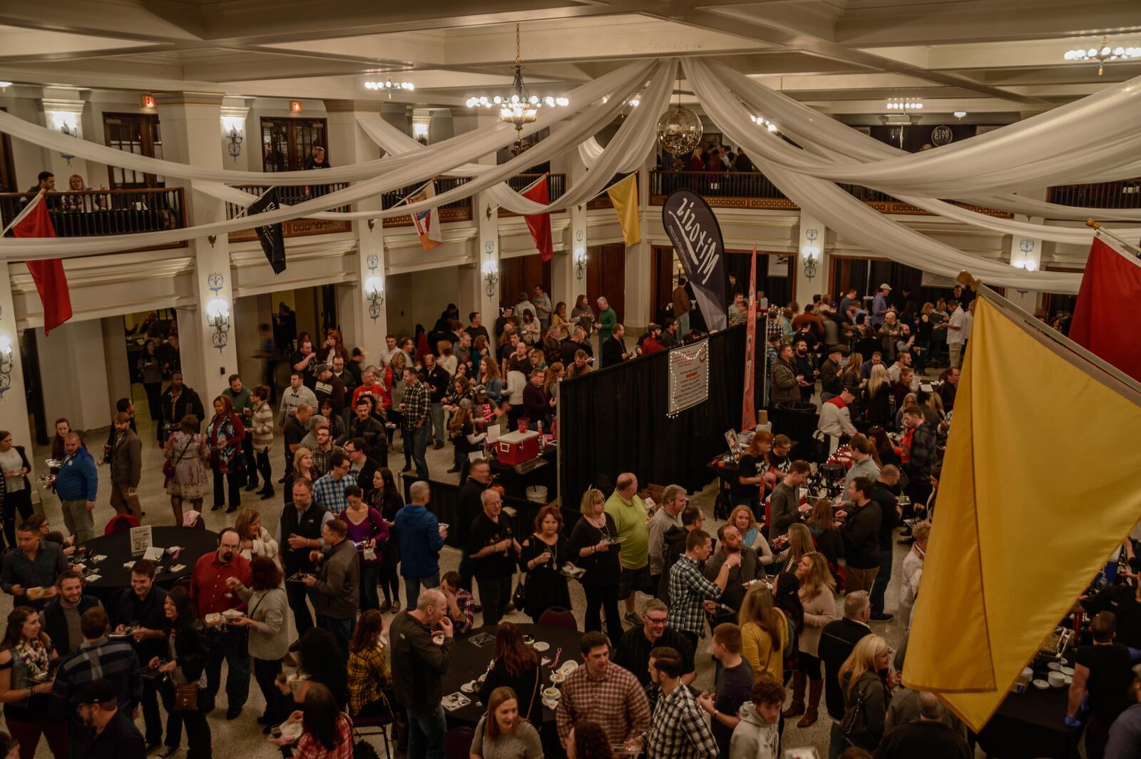 This craft beer and food-pairing event was held Feb. 4, 2017 at the historic Masonic Center in downtown Dayton. More than 30 local and national breweries were involved, offering more than 75 beers. PHOTO / TOM GILLIAM