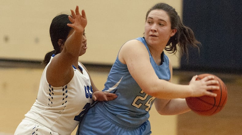 Legacy Christian’s Maddy Combs is the Knights’ only senior, team leader and assist leader. She doesn’t score much but puts her teammates in position to score. Jeff Gilbert/CONTRIBUTED