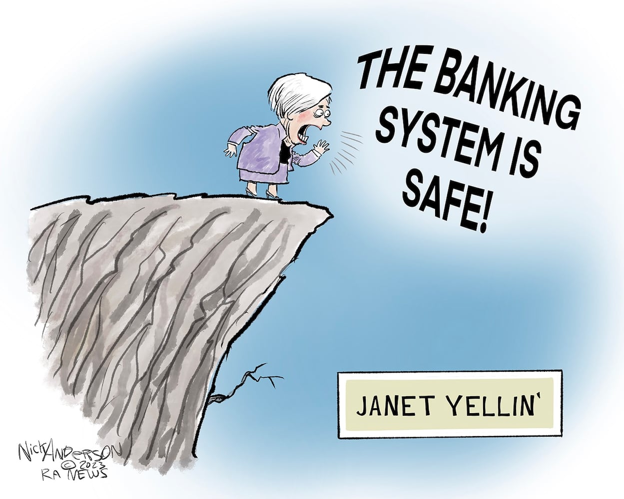 WEEK IN CARTOONS: Bank collapse, Russia and more