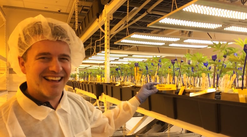 Phil Goldberg, CEO of Green Leaf Medical in Frederick, Md., ran an ad agency and side businesses before turning his attention to medical cannabis four years ago. He said he became a true believer after working with cancer patients fighting to legalize medical cannabis in Maryland. Many of them died before they saw their dream become a reality, he said. JESSICA WEHRMAN/PHOTO