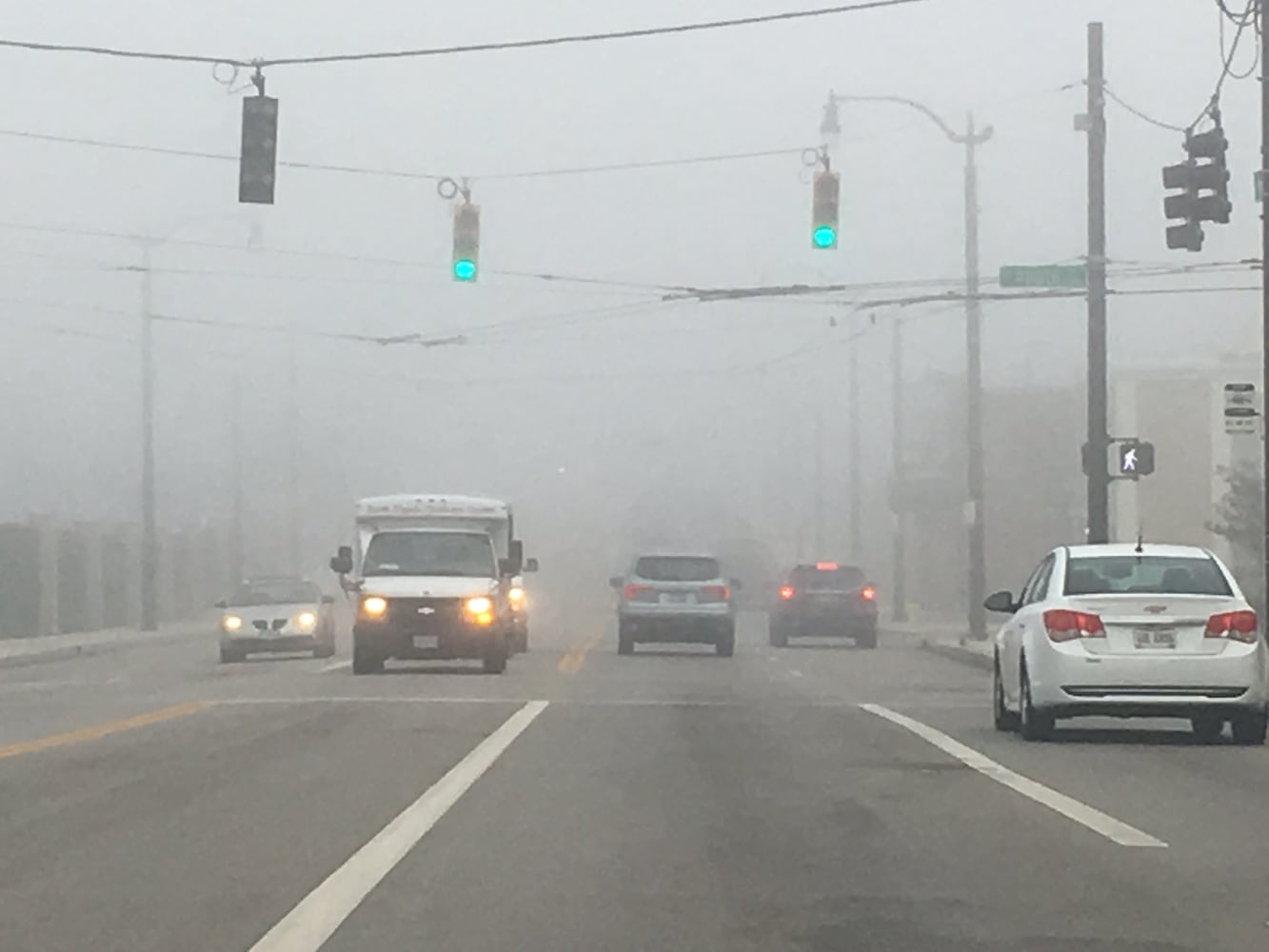 Fog in the Miami Valley on Tuesday, Oct. 10, 2017