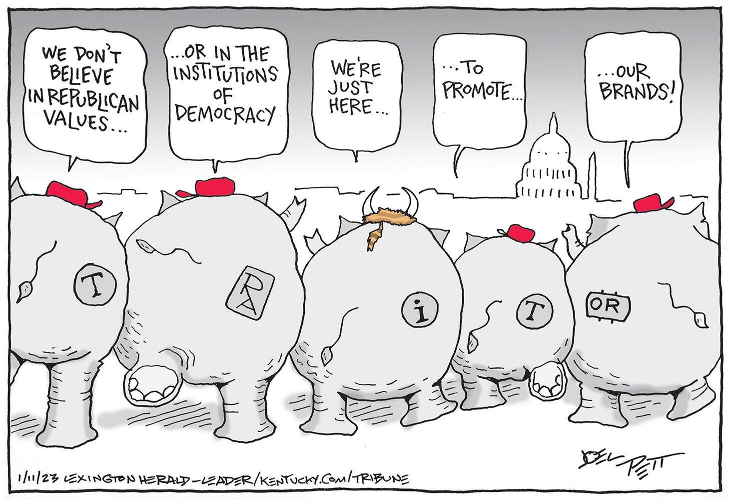 WEEK IN CARTOONS: Classified documents, gas stoves and more