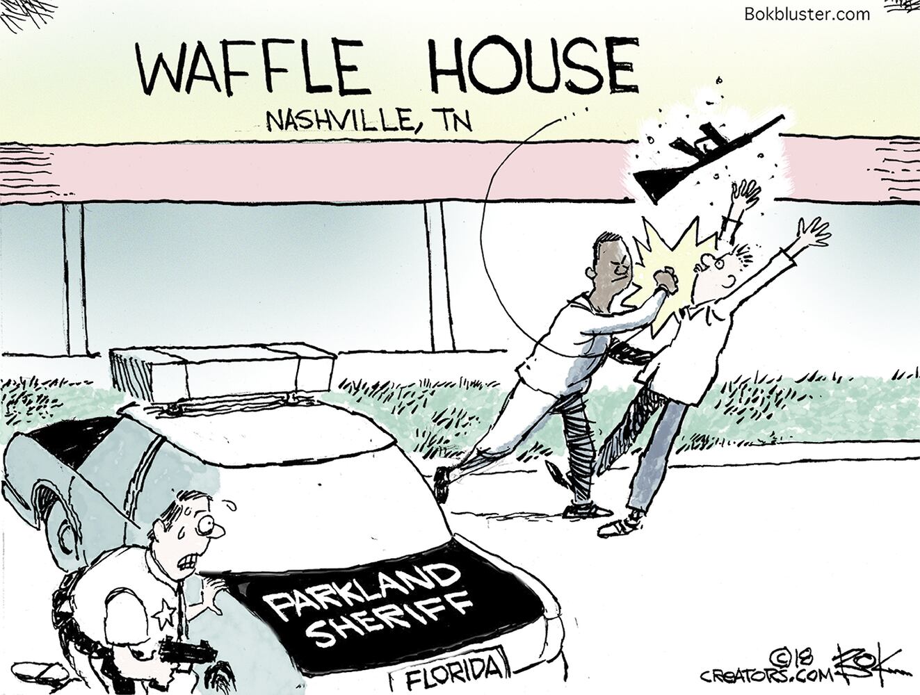 The week in editorial cartoons