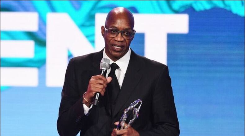 Edwin C. Moses received the Laureus Lifetime Achievement Award on Tuesday night.