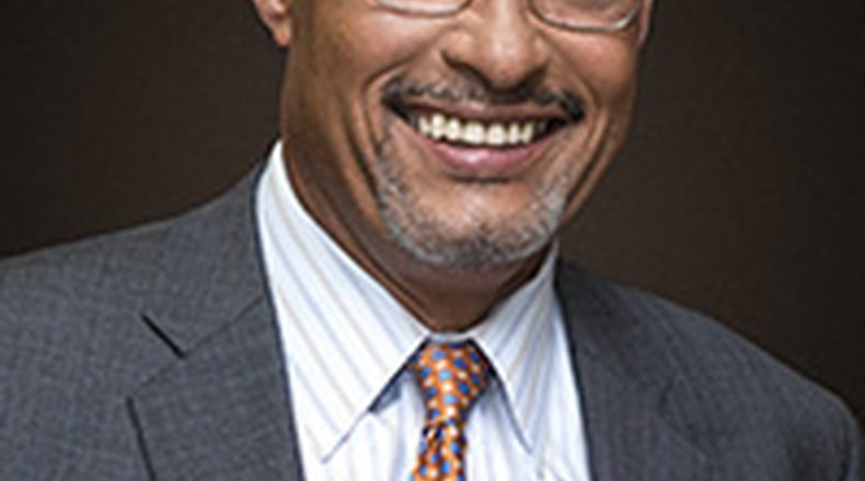 Dennis Shields, the first of three finalists for Wright State University’s president’s job.