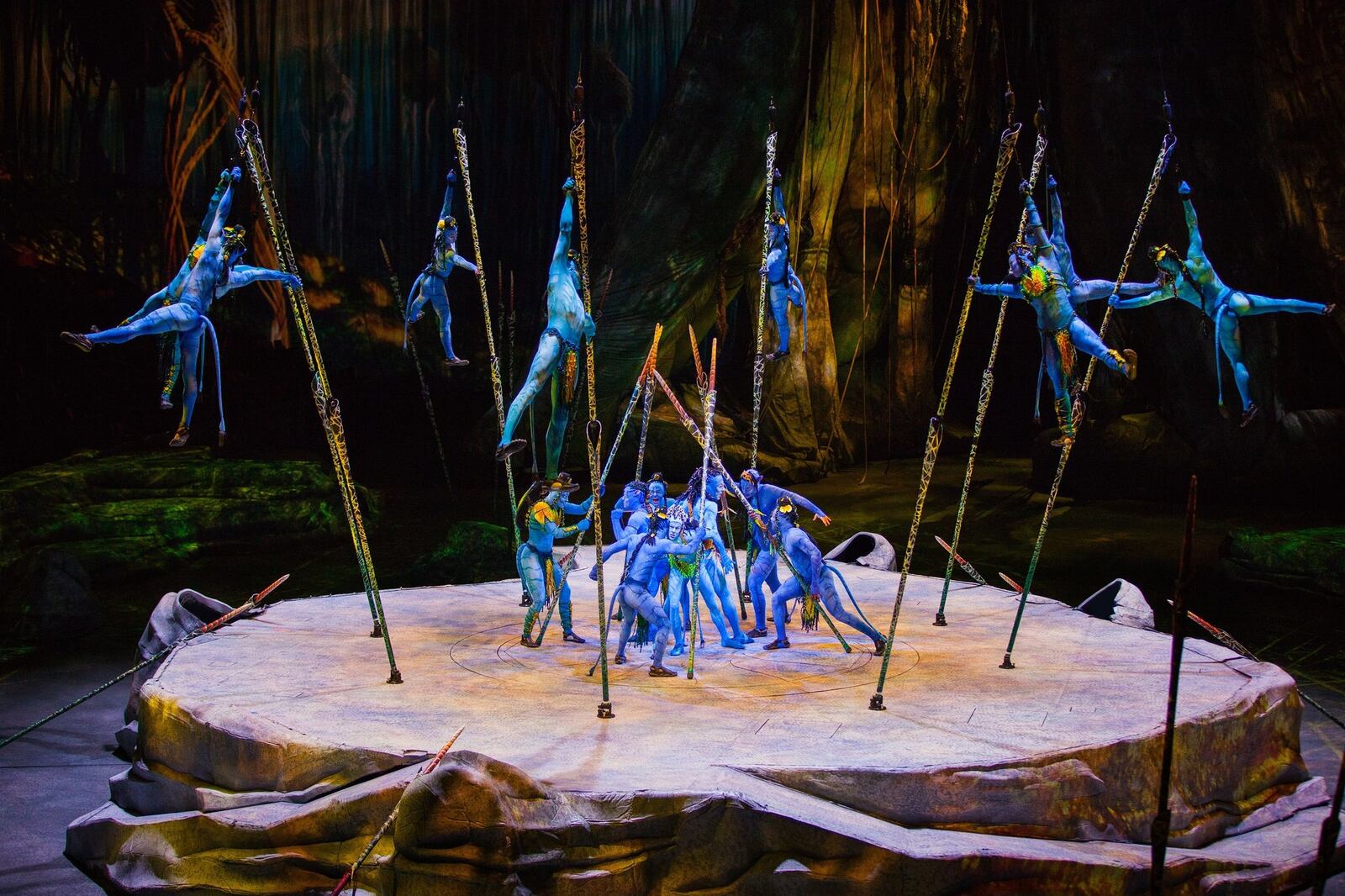 “Toruk The First Flight” will be presented at the Nutter Center March 22-26, 2017. Photo credit: Errisson Lawrence Costumes: Kym Barrett 2015 Cirque du Soleil