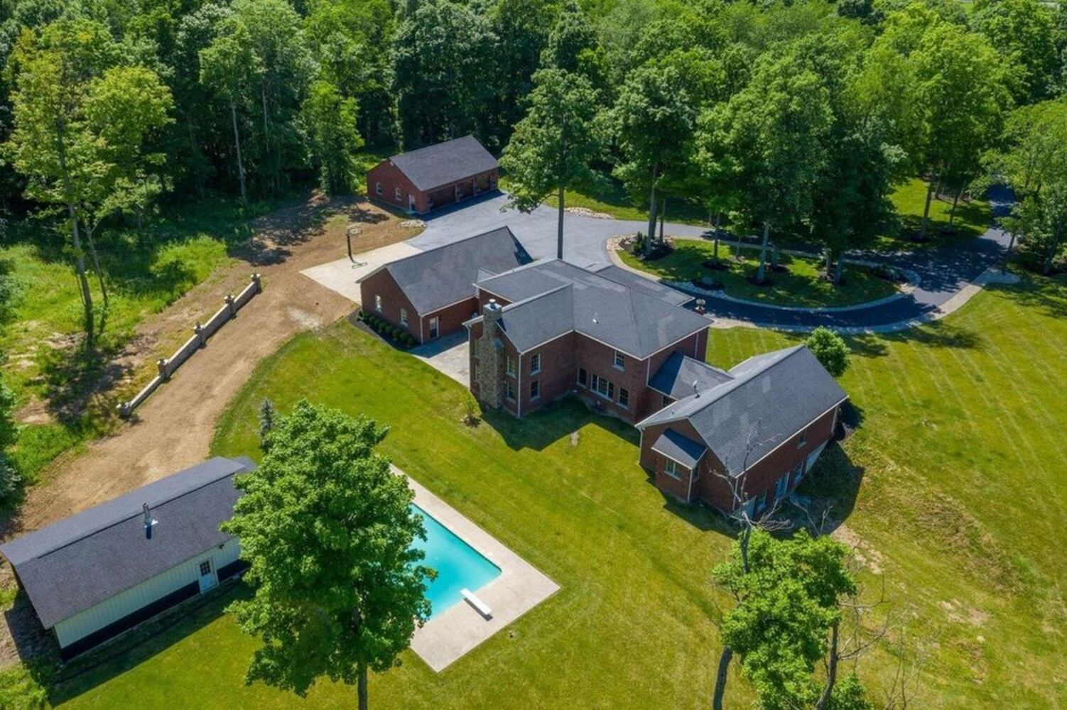 Photos: Luxury home on 30 acres with swimming pool