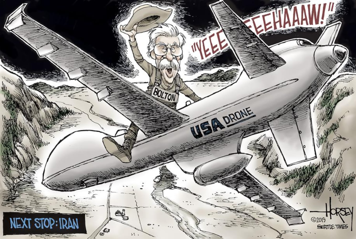 Week in cartoons: Iran tensions, climate change and more